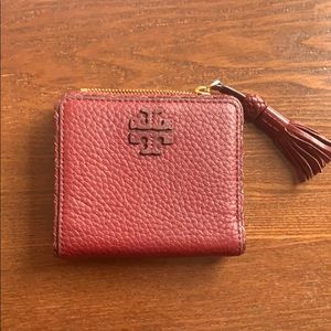 TORY BURCH Taylor Mini Tassel-zip Wallet